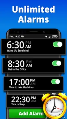 Alarm Clock Mornings & Naps android App screenshot 2